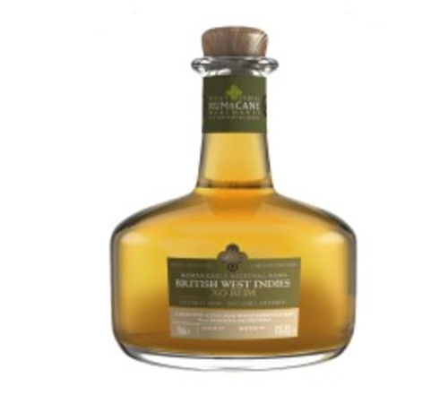 RUM & CANE BRITISH WEST INDIES XO BARBADE/ TRINIDAD 43%VOL