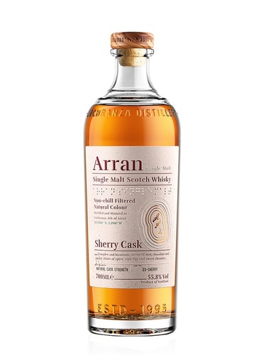 WHISKY ECOSSE ARRAN SHERRY CASK THE BODEGA 55.8% 70CL