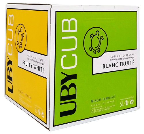 BIB 5L IGP GASCOGNE BLANC UBY CUB