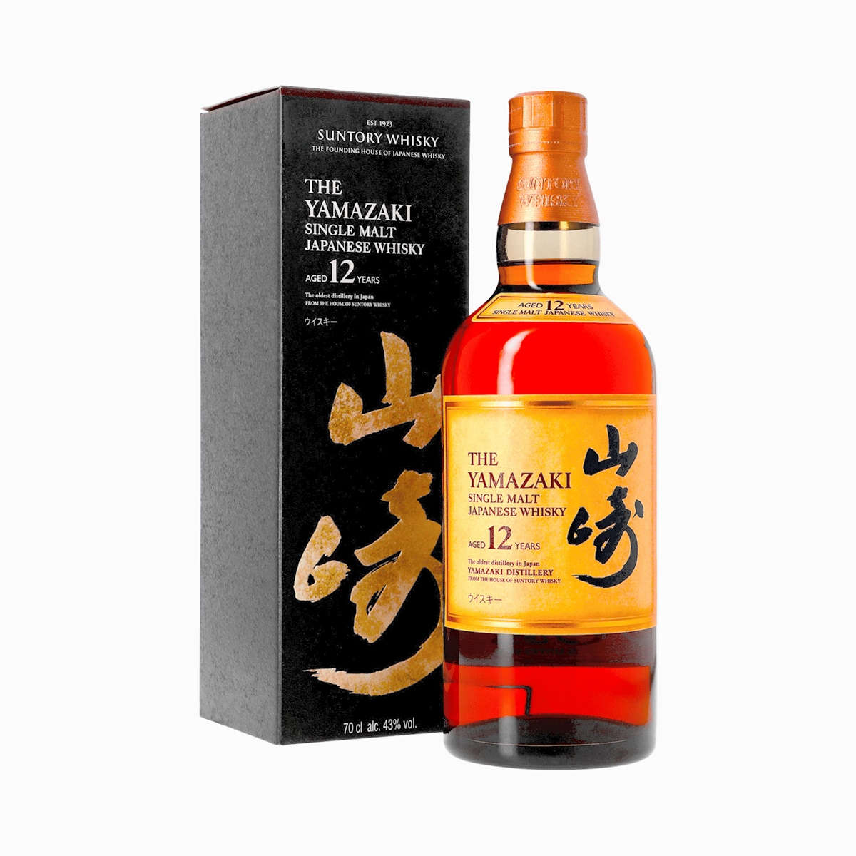 Whisky Japon Yamazaki 12 Ans 43 70cl