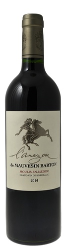 AOP MOULIS AMAZONE DE MAUVESIN BARTON 2014 Caisse Bois