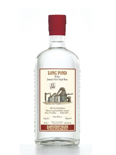 RHUM JAMAIQUE LONG POND STCE WHITE 70CL 62.5% Habitation Velier
