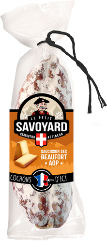 LE PETIT SAVOYARD SAUCISSON SEC AU BEAUFORT 200G