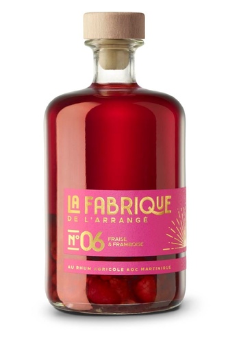 PUNCH AU RHUM AOC DE MARTINIQUE FRAISE FRAMBOISE LA FABRIQUE 32% 70CL