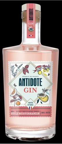 GIN FRANCE ANTIDOTE LE MEDITERRANEEN 70CL