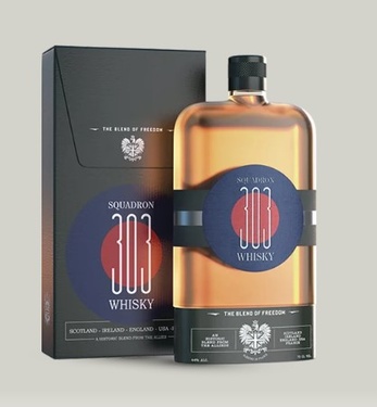 Whisky France Squadron 303 Blend Of Freedom
