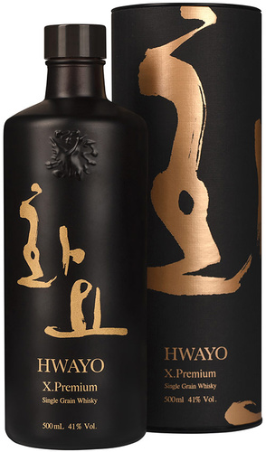 WHISKY COREE SINGLE GRAIN HWAYO X PREMIUM 41% 50CL