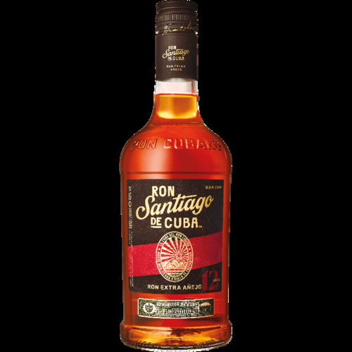 RHUM CUBA SANTIAGO DE CUBA 12 ANS 40% 70 CL