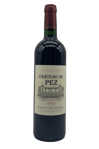 AOP ST ESTEPHE CHATEAU DE PEZ 2014 CAISSE BOIS