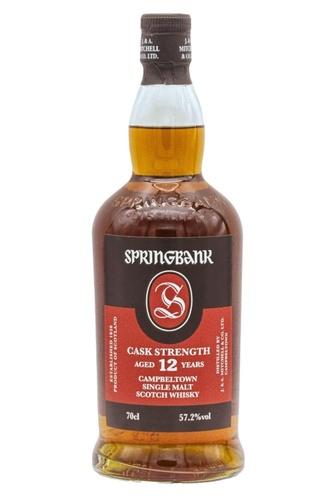 WHISKY SPRINGBANK 12 ANS BRUT DE FUT (EDITION 2024) 57.2% 70CL