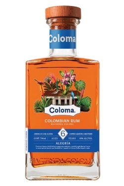 Rhum Colombie Coloma 6ans Alegria 40% 70cl