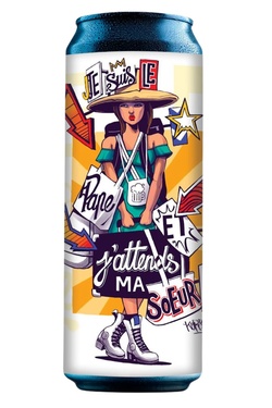 Biere France Dipa Je Suis Le Pape Et J'attends Ma SŒur Canette 44cl 7,4%