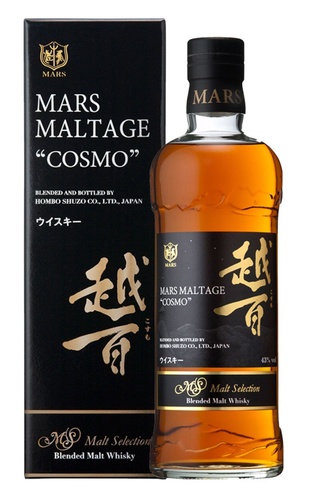 WHISKY JAPON MARS COSMO 43% 70CL 19834
