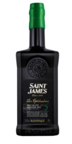 RHUM MARTINIQUE AOC SAINT JAMES EPHEMERE 5 - 2005-  51.80 % 70CL