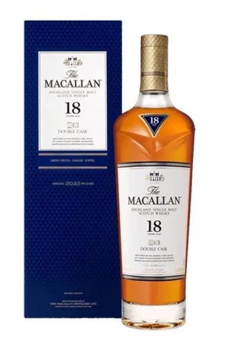 WHISKY ECOSSE SINGLE MALT THE MACALLAN 18 ANS DOUBLE CASK 43% 70CL