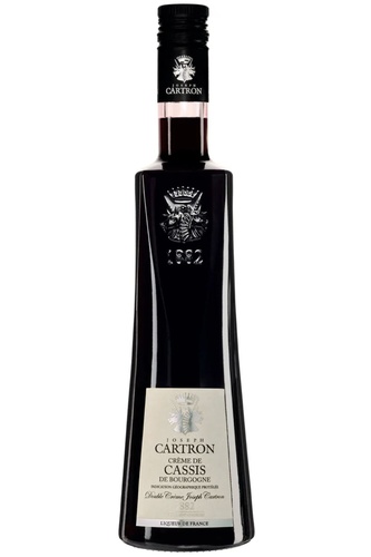 DOUBLE CREME CASSIS CARTRON 19% 70CL