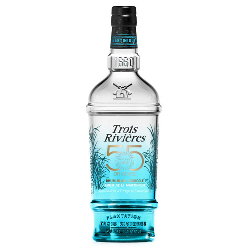 RHUM BLANC MARTINIQUE TROIS RIVIERES ORIGINE 55% 70CL