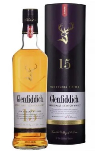 GLENFIDDICH 15 ANS SOLERA 40% 70CL