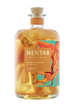 Nektar Arrangé Banane Ananas Caramel 28% 70cl