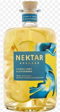 Nektar Arrangé Citron Vert Gingembre 28% 70cl
