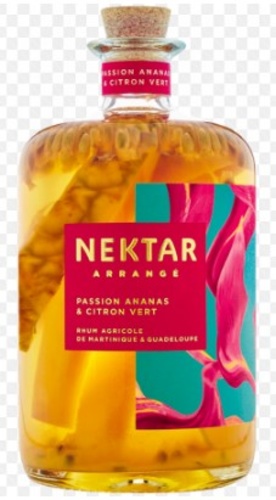 Nektar Arrangé Passion Ananas Citron vert 28% 70CL