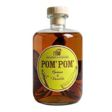 Calvados Arrange Pom Pom - Pomme Vanille 70cl 28%