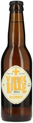 BIERE FRANCE VIEUX LILLE TRIPLE BLONDE 33CL 8,5%